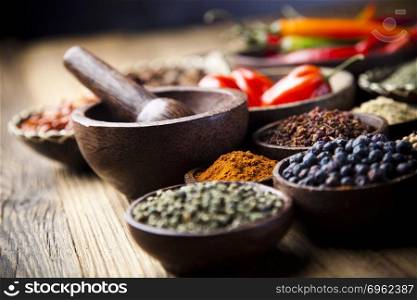 Cooking ingredient,spice, orintal cuisine vivid theme
