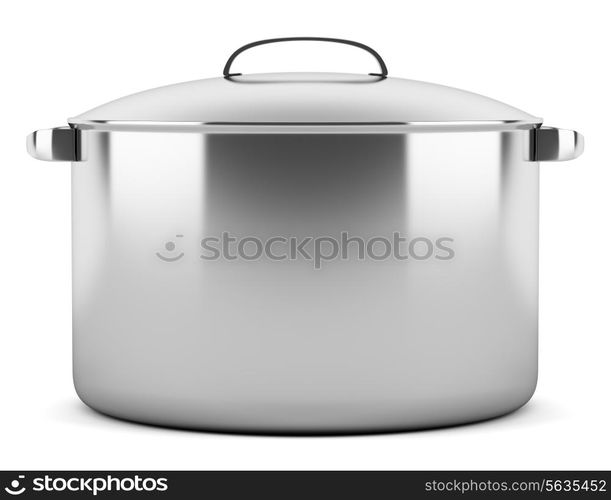 cooking pan isolated on white background