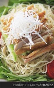 Cooling Chinese noodles