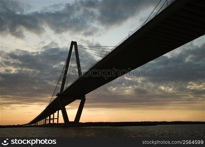 Cooper River Bridge in Charleston.