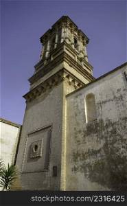 Copertino, historic city in Lecce province, Apulia, Italy. Exterior of the Madonna della Neve church