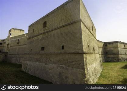 Copertino, historic city in Lecce province, Apulia, Italy. The castle