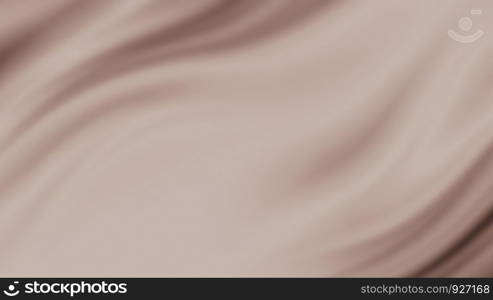 Copper luxury fabric background with copy space