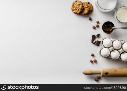 copy space ingredients cookies. Resolution and high quality beautiful photo. copy space ingredients cookies. High quality beautiful photo concept