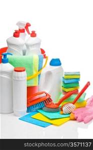 copyspace cleaning supplies composition
