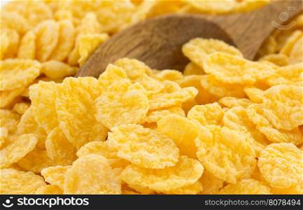 corn flakes as background texture