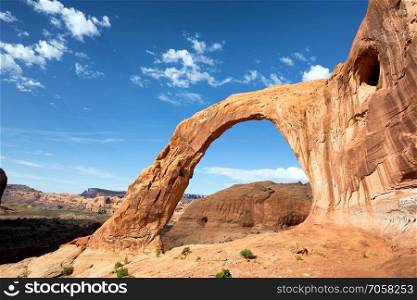 Corona arch in Utah state 