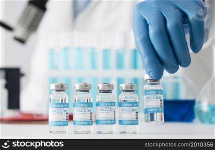coronavirus vaccine composition lab