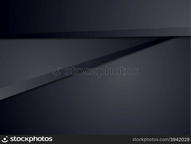 Corporate dark blue abstract background. Corporate dark blue abstract tech background