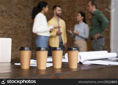 corporate workers brainstorming together 26