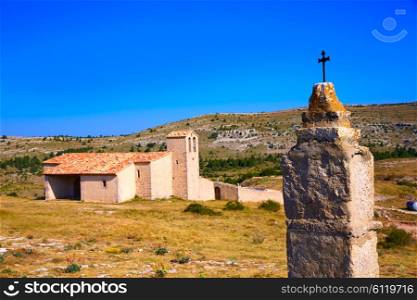 Corratxar Sant Jaume church in Tinenca Benifassa of Spain Castellon
