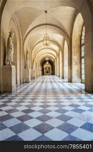 Corridor of Versailles Chateau Palace Paris France