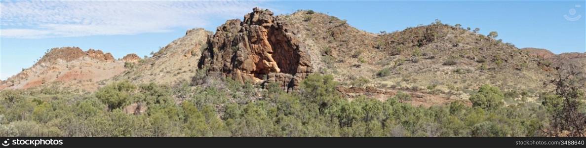 Corroboree Rock, East MacDonnell Ranges, Northern Territory, Australia