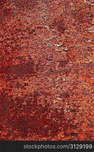 Corrosion grunge surface with paint