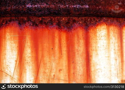 Corrosion grunge surface with paint like blood