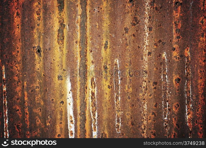 Corrosion metal sheet