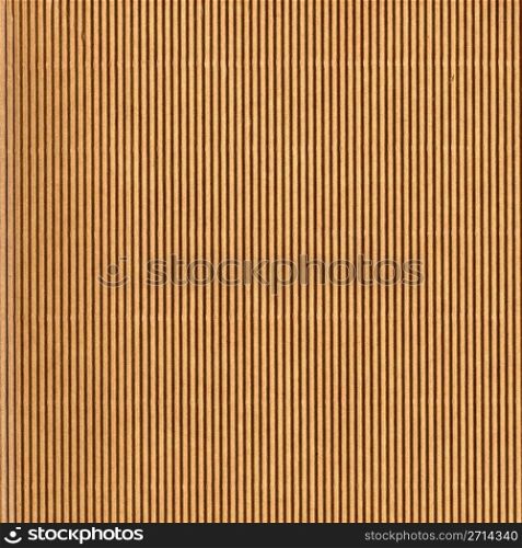 Corrugated cardboard. Brown corrugated cardboard sheet useful as background