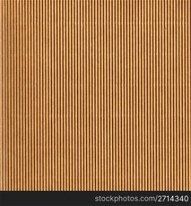 Corrugated cardboard. Brown corrugated cardboard sheet useful as background