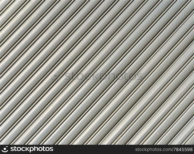 Corrugated metal pattern background