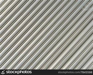 Corrugated metal pattern background