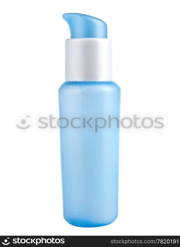 cosmetic bottle isolated