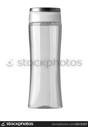 Cosmetic bottle isolated object on white background with clipping path