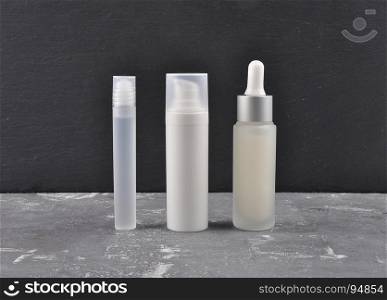 Cosmetic products on weathered wood
