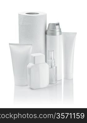 cosmetical composition of white objects