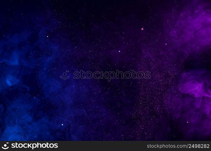 Cosmic galaxy outer space abstract background concept
