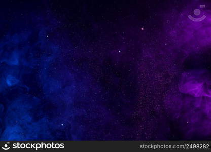 Cosmic galaxy outer space abstract background concept