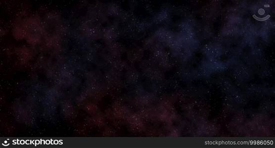 Cosmic Unknown Background with Stars at Night. Cosmic Unknown