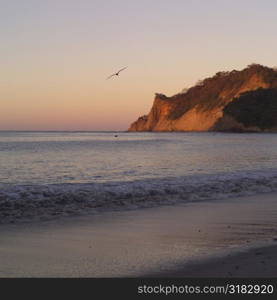 Costa Rican coastline