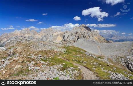 Costabella ridge with Cima dell&rsquo;Uomo peak, Trentino, Italy