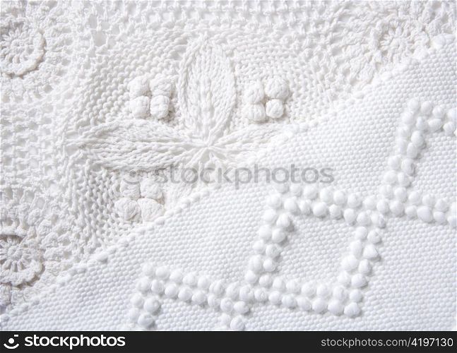 cotton tricot pique white fabric macro texture background