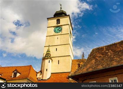 Council Tower in the old town, Sibiu.
