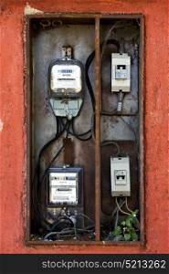 counter electric current to measure the consumption of electrical energy in colonia del sacramento uruguay
