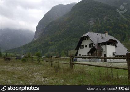 Country house in the wilderness in Slovenia