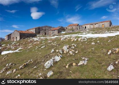 Country houses in Picos de Europa, Asturias, Spain