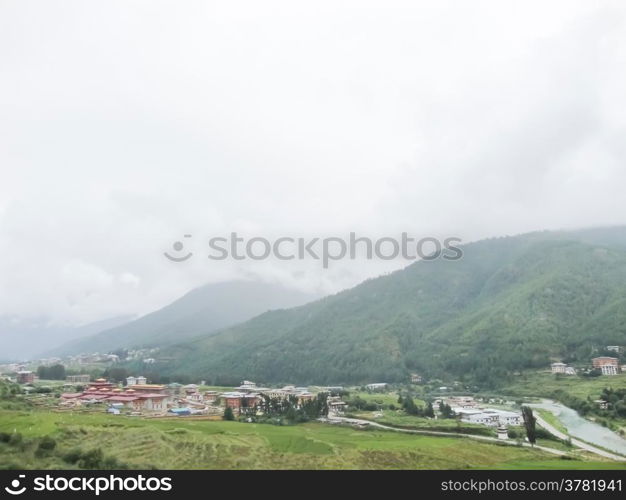 Countryside in Bhutan