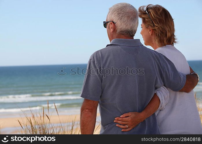 Couple at the beach