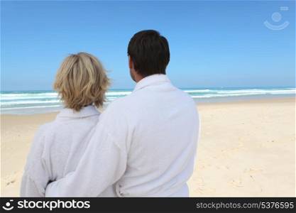 couple at the beach