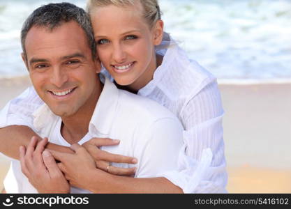 Couple at the beach