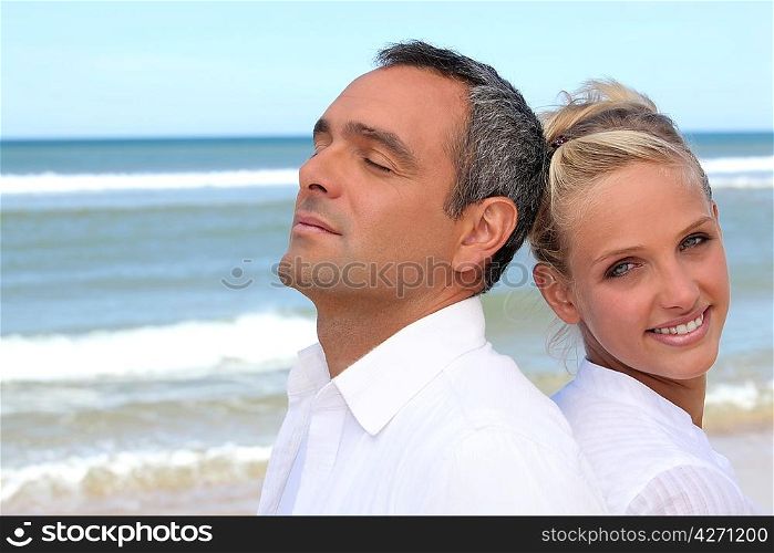 Couple at the seaside