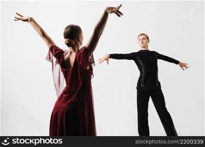 couple dancing partner dance