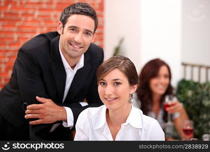 Couple dining