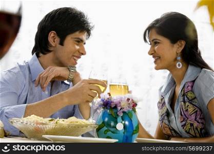 Couple Enjoying a Meal