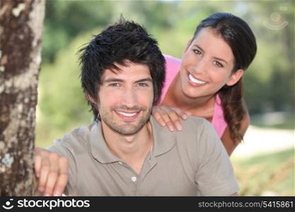 Couple in the countryside