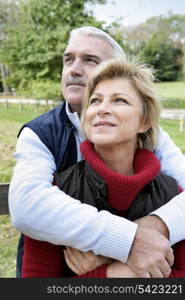 Couple in the countryside