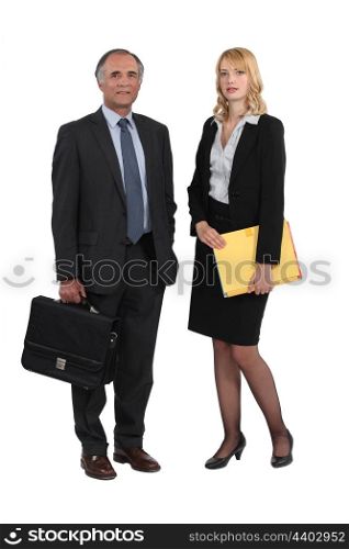 Couple of executives