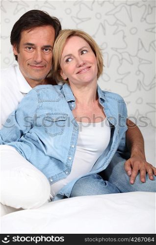 couple on bed